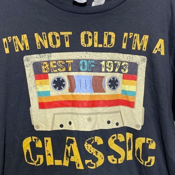 Port & Company Men's Short Sleeve Statement Casual T-Shirt Black Size 2XL - Picture 3 of 7